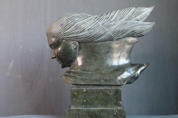 Art Deco Marble Bust - Image 5