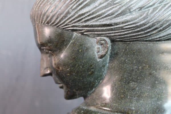 Art Deco Marble Bust - Image 6