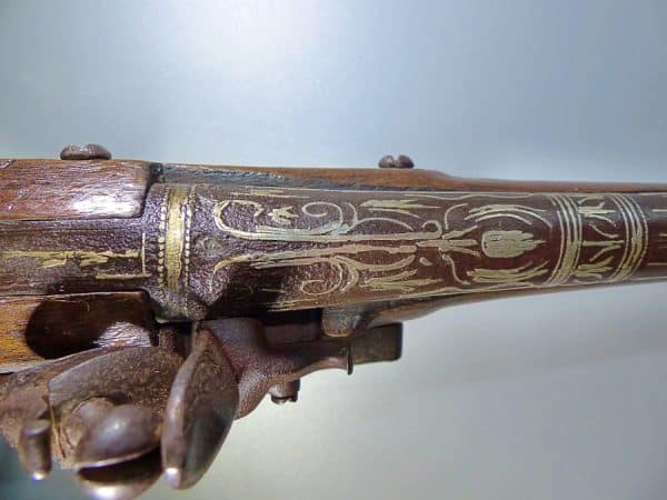 Antique 18th century Flintlock Pistol. Turkish Ottoman Empire Period Ref: 40766 Antique gun Antique Guns 10