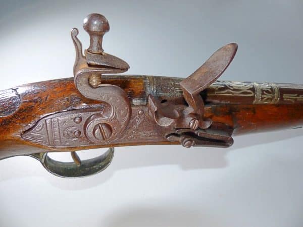Antique 18th century Flintlock Pistol. Turkish Ottoman Empire Period Ref: 40766 Antique gun Antique Guns 11