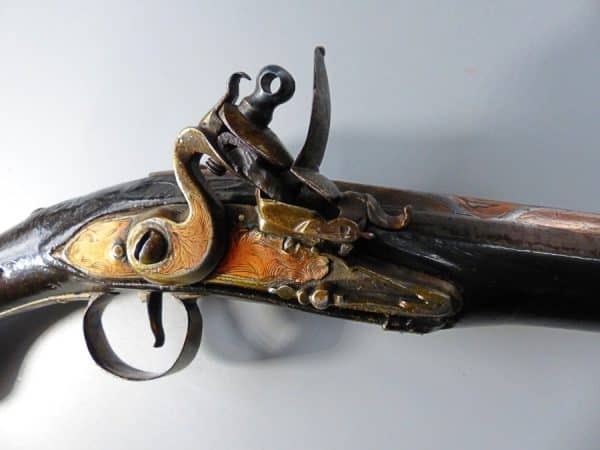 Antique 18th century Flintlock Pistol. Turkish Ottoman Empire Period Ref: 40771 Antique pistol, antique gun, flintlock, Military & War Antiques 5