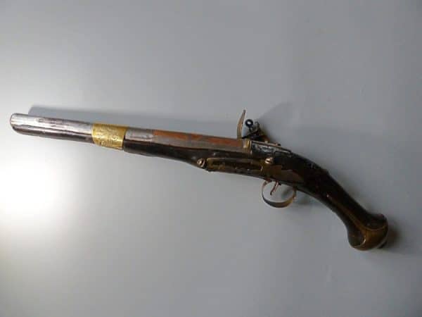 Antique 18th century Flintlock Pistol. Turkish Ottoman Empire Period Ref: 40771 Antique pistol, antique gun, flintlock, Military & War Antiques 7