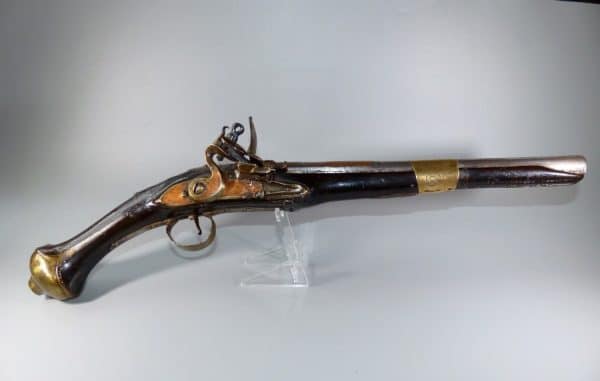 Antique 18th century Flintlock Pistol. Turkish Ottoman Empire Period Ref: 40771 Antique pistol, antique gun, flintlock, Military & War Antiques 9