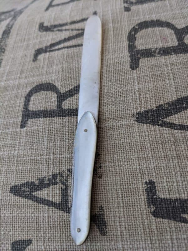 Pearl paper knife paper knife Antique Knives 5