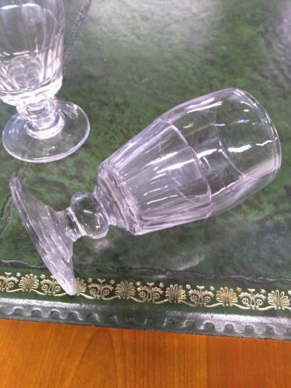 Pair of Barrel Shaped Rummers glassware Miscellaneous 5