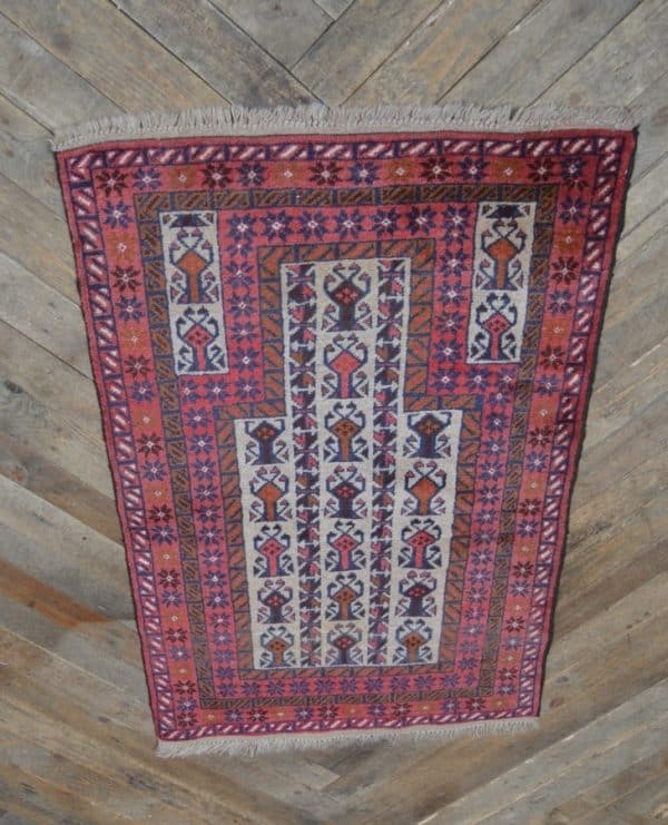 Antique Hand Woven Wool Rug SAI2922 - Image 2