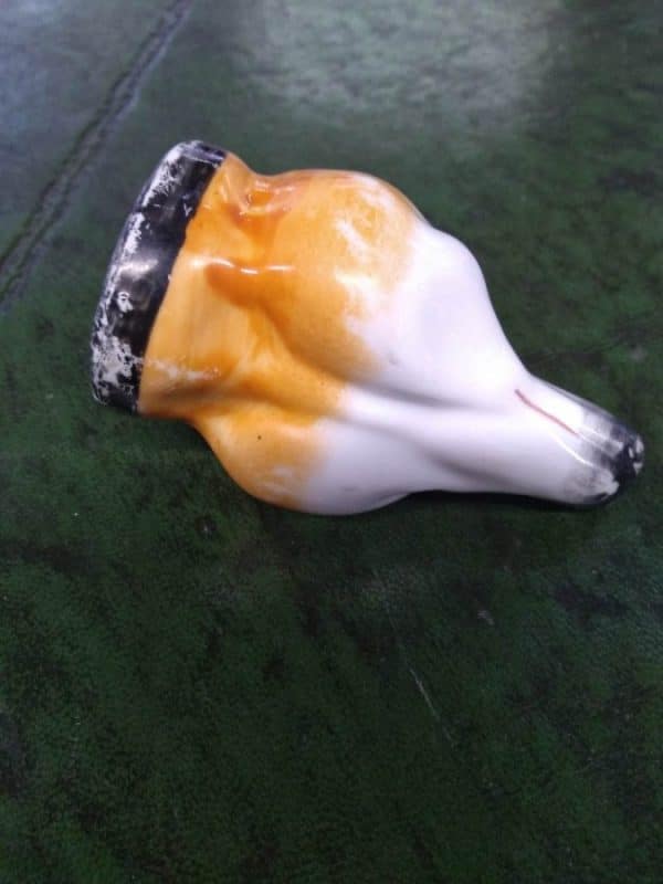 Staffordshire Fox Head Stirrup Cup - Image 5