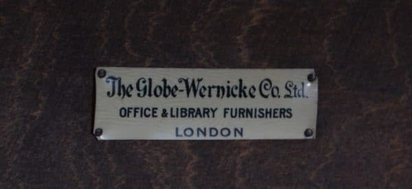 Globe Wernicke 4 Sectional Bookcase SAI2946 globe wernicke Antique Bookcases 14