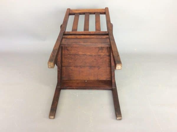 Arts & Crafts Mission Armchair - Image 4