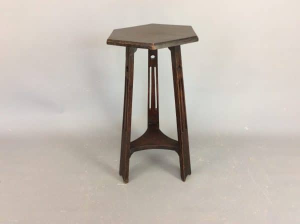 Arts & Crafts Occasional Table c1900 lamp table Antique Furniture 7