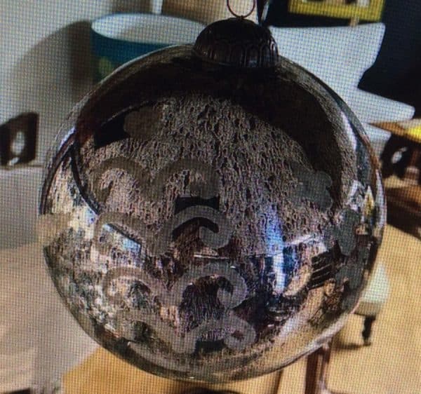 Late Victorian Silver Mercury Witches Ball - Image 2