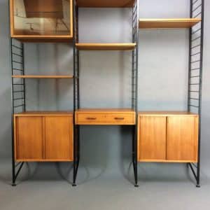 Ladderax 3 Bay Modular Lounge Unit by Staples ladderax Antique Bookcases