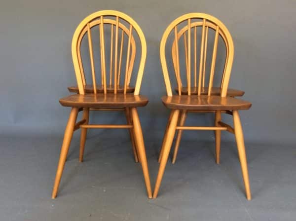Mid Century ‘Model 400’ Ercol Dining Chairs ercol Antique Chairs 4