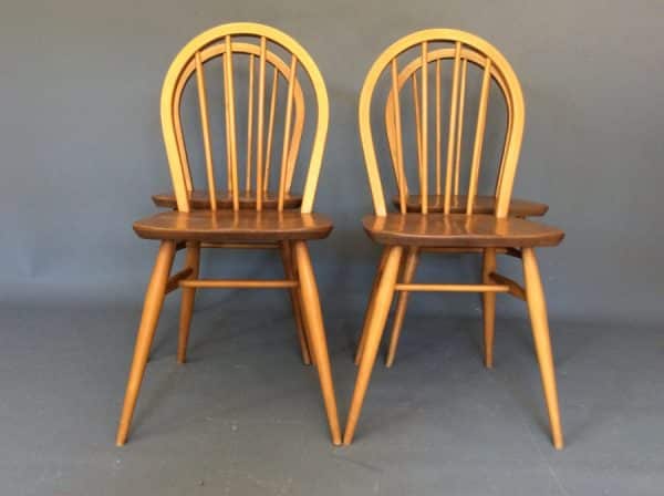 Mid Century 'Model 400' Ercol Dining Chairs - Image 2