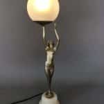 Art Deco Lady Lamp c1925 art deco Antique Lighting