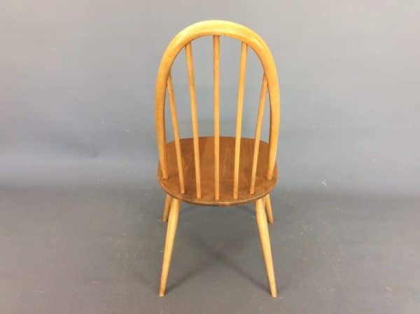 Mid Century Set of 4 Ercol Windsor Dining Chairs - Image 3