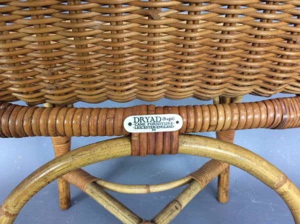Early 20th Century Dryad Wicker Chair Dryad Furniture Antique Chairs 9