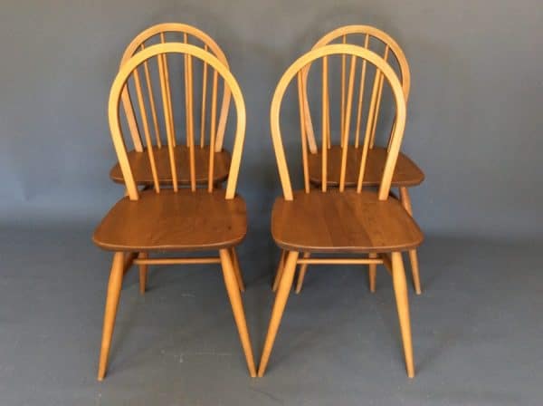 Mid Century ‘Model 400’ Ercol Dining Chairs ercol Antique Chairs 3