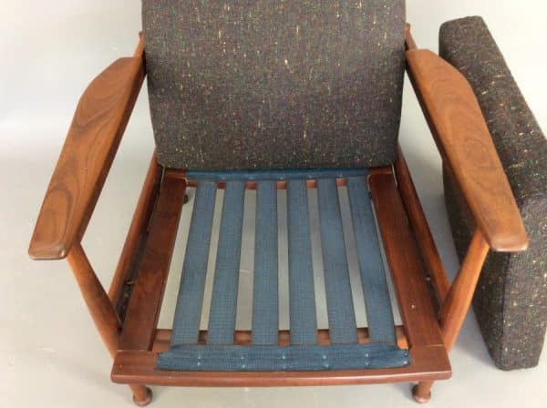 Guy Rogers ‘Manhattan’ Reclining Armchair c1960’s Guy Rogers Antique Chairs 11