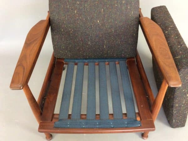 Guy Rogers 'Manhattan' Reclining Armchair c1960's - Image 9
