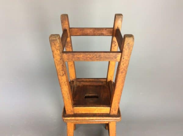 Pair of Mid Century Lab Stools c1950’s Lab Stools Antique Chairs 6