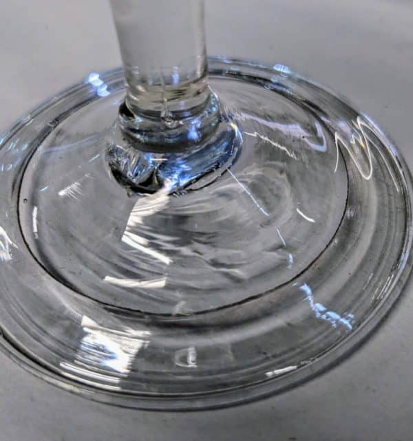 18th Century Baluster Wine Glass - Image 4