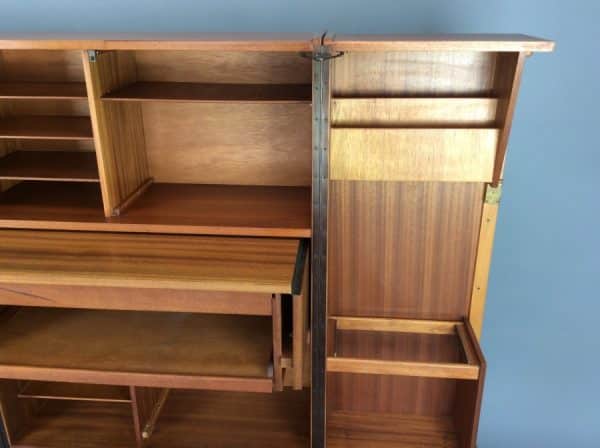 Mid Century “Desk in a Box” c1960’s desk Antique Bookcases 8