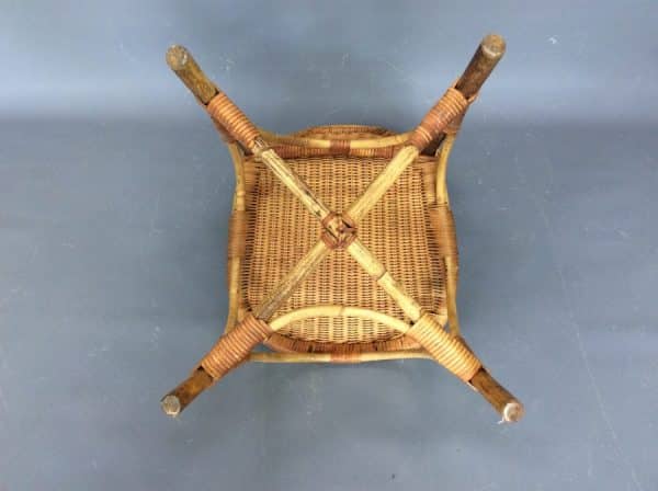 Early 20th Century Dryad Wicker Chair - Image 8
