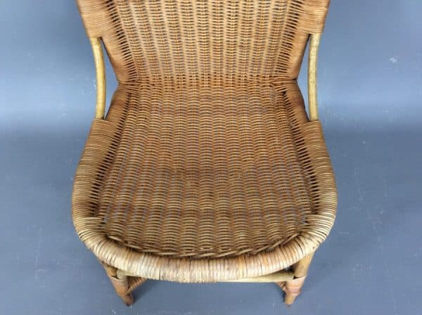 Early 20th Century Dryad Wicker Chair Dryad Furniture Antique Chairs 5