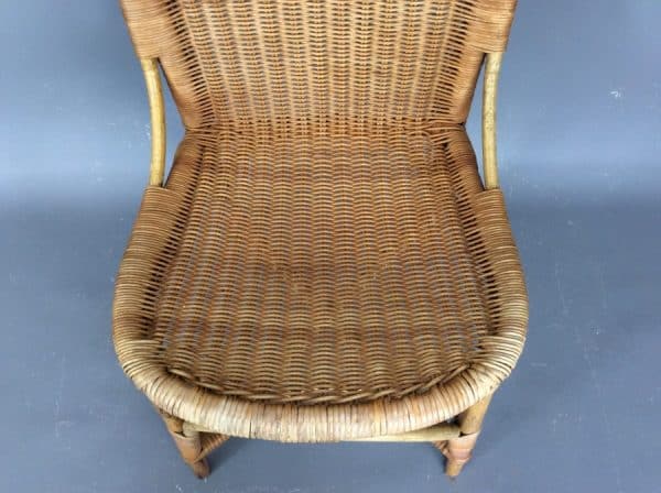 Early 20th Century Dryad Wicker Chair - Image 3