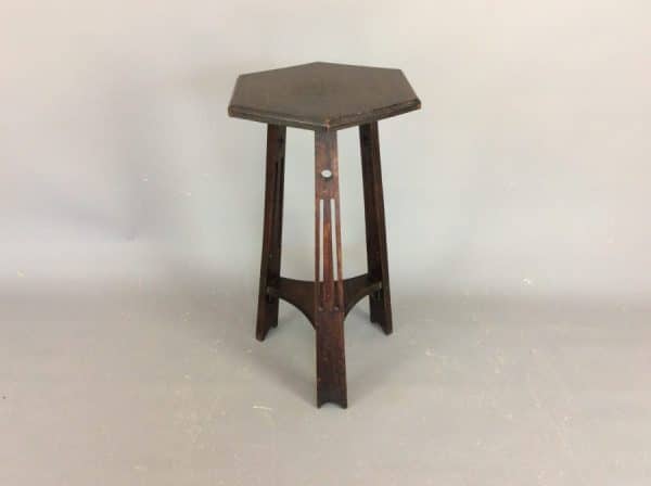 Arts & Crafts Occasional Table c1900 lamp table Antique Furniture 3