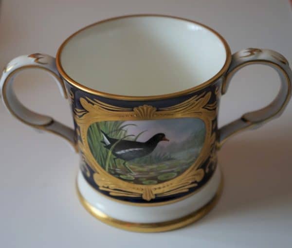 C.1920 Vintage Ornate Coalport Loving Cup – Collectable Item / Gift / Present Antique / Vintage Royal Crown Derby Antique Ceramics 4
