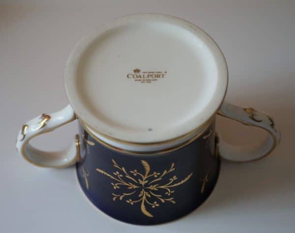 C.1920 Vintage Ornate Coalport Loving Cup – Collectable Item / Gift / Present Antique / Vintage Royal Crown Derby Antique Ceramics 8