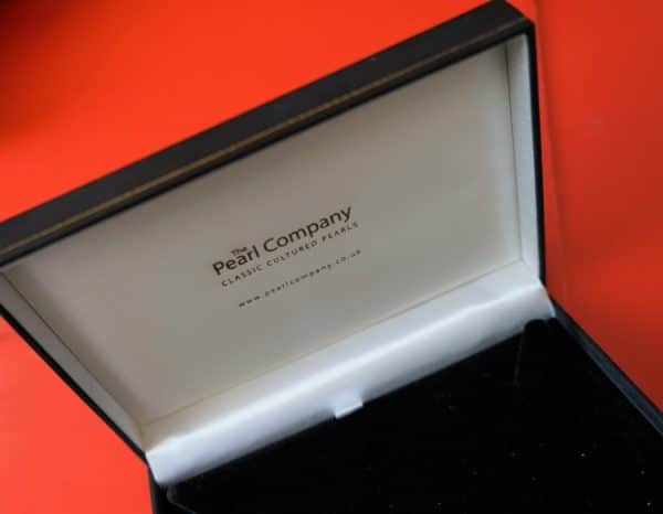 Vintage Boxed Cultured Pearl Necklace With Silver Toggle - FREE UK POSTAGE - Image 5