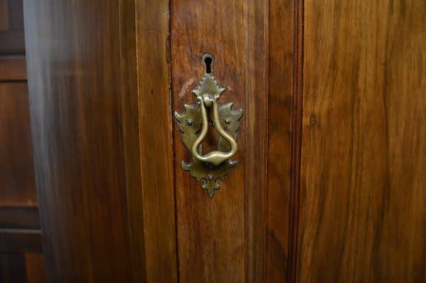 Art Nouveau Walnut Corner Robe SAI2947 - Image 13