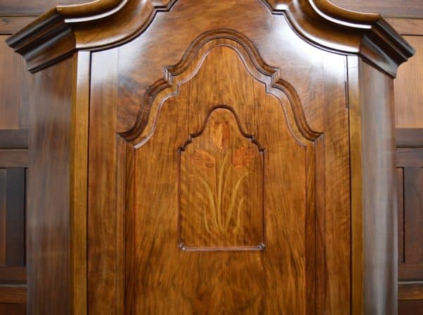 Art Nouveau Walnut Corner Robe SAI2947 - Image 10