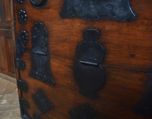 Korean Elm Wood Marriage Chest SAI2949 - Image 12