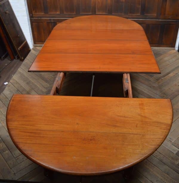 Victorian Mahogany Wind Out Dining Table SAI2964 - Image 7