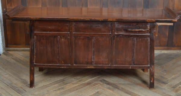 Chinese Elm Wood Sideboard/ Dresser SAI2948 Antique Dressers 4
