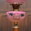 Victorian Brass Hand Painted Paraffin/ Oil Lamp SAI2960 - Image 6