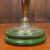 Victorian Brass Hand Painted Paraffin/ Oil Lamp SAI2960 - Image 5