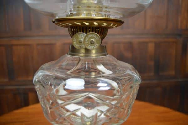 Victorian Brass Paraffin Lamp SAI2961 Antique Lighting 7