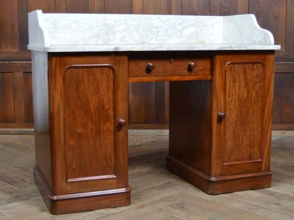 Victorian Marble Top Mahogany Wash Stand SAI2955 Antique Dressers 3