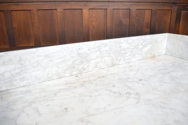 Victorian Marble Top Mahogany Wash Stand SAI2955 - Image 9