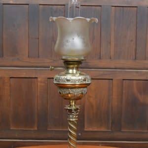 Victorian Brass Paraffin/ Oil Lamp SAI2959 Antique Lighting