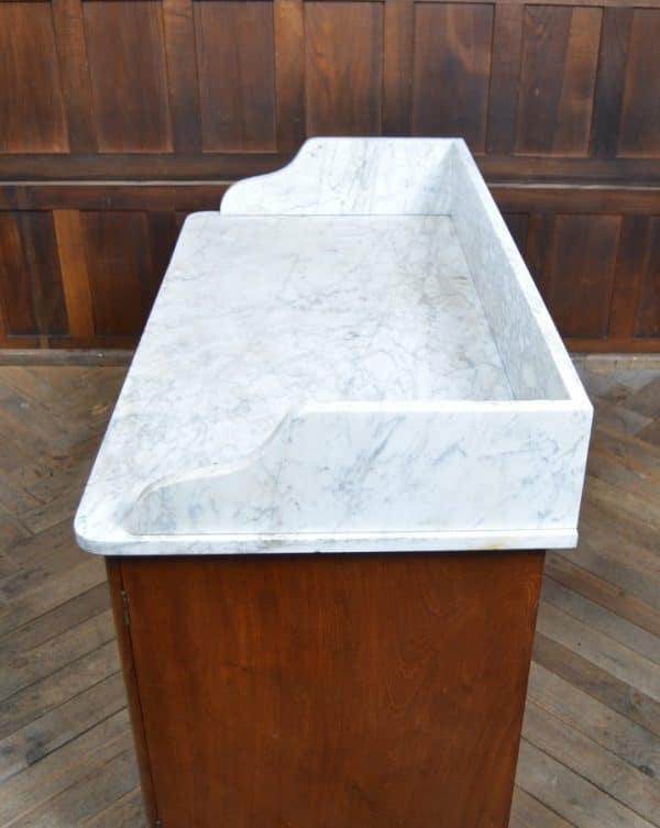 Victorian Marble Top Mahogany Wash Stand SAI2955 - Image 2