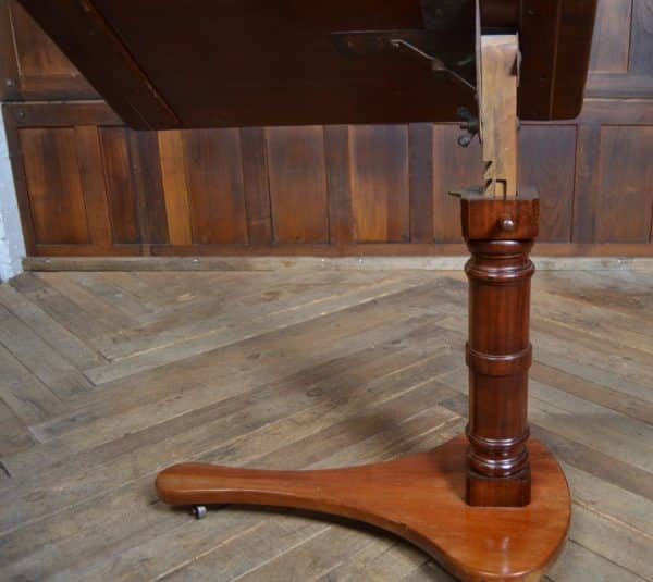 Victorian Mahogany Adjustable Table SAI2967 - Image 9
