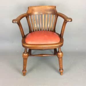 Air Ministry Captains Desk Chair c1930’s Air Ministry Antique Chairs