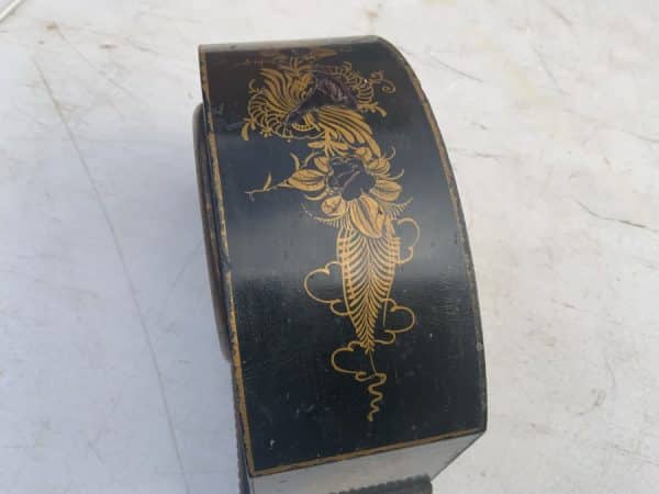 Chinoiserie mantel clock by Mappin & Webb of London Antique Clocks 8