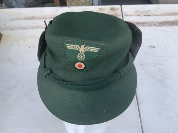 German 2WW mountain troopers cap Antique Collectibles 3